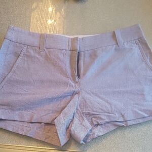 J. Crew Women's Soft Blue Women's Shorts- Size 4